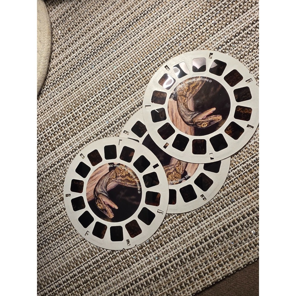 View-Master OS Dinosaur 3 Reel Set Kids Multicolor National Wildlife Federation